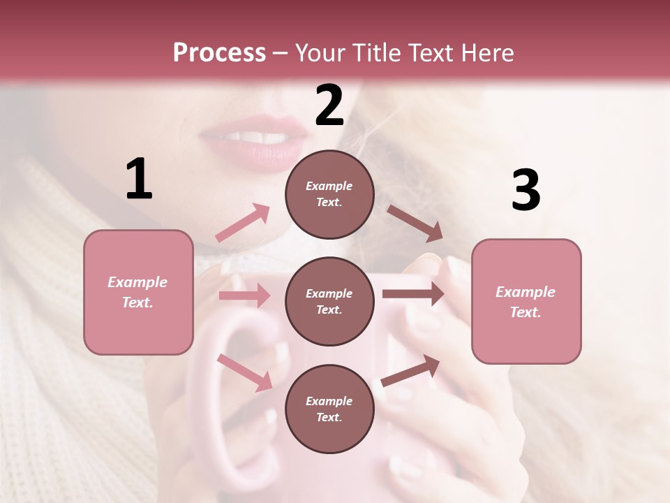 Human Clothing Girl PowerPoint Template