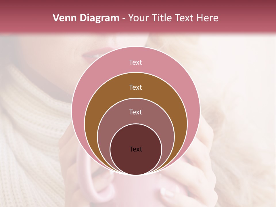 Human Clothing Girl PowerPoint Template