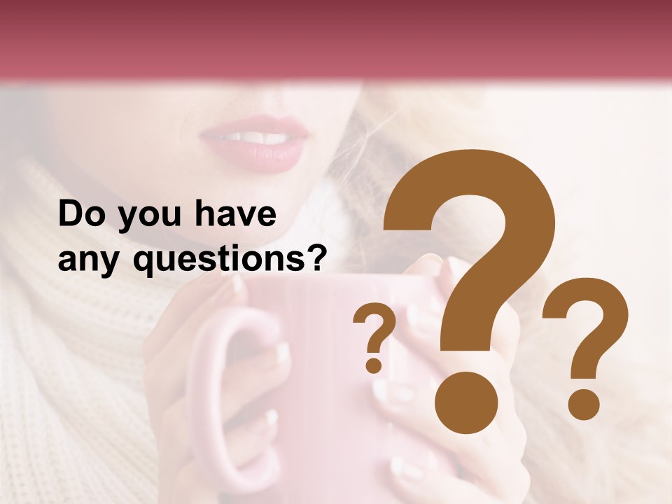 Human Clothing Girl PowerPoint Template