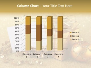 Blank Round Winter PowerPoint Template