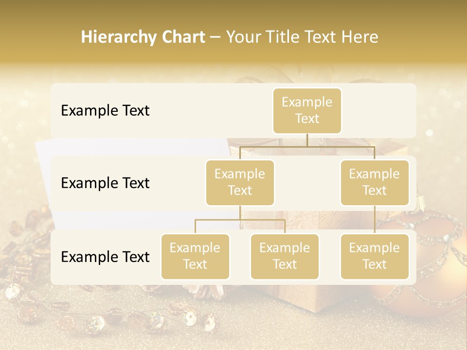 Blank Round Winter PowerPoint Template