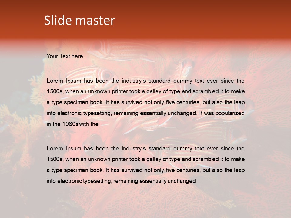 Island Animal Beauty PowerPoint Template