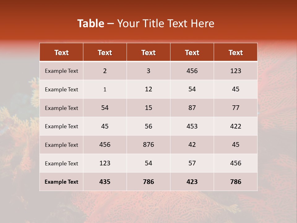 Island Animal Beauty PowerPoint Template