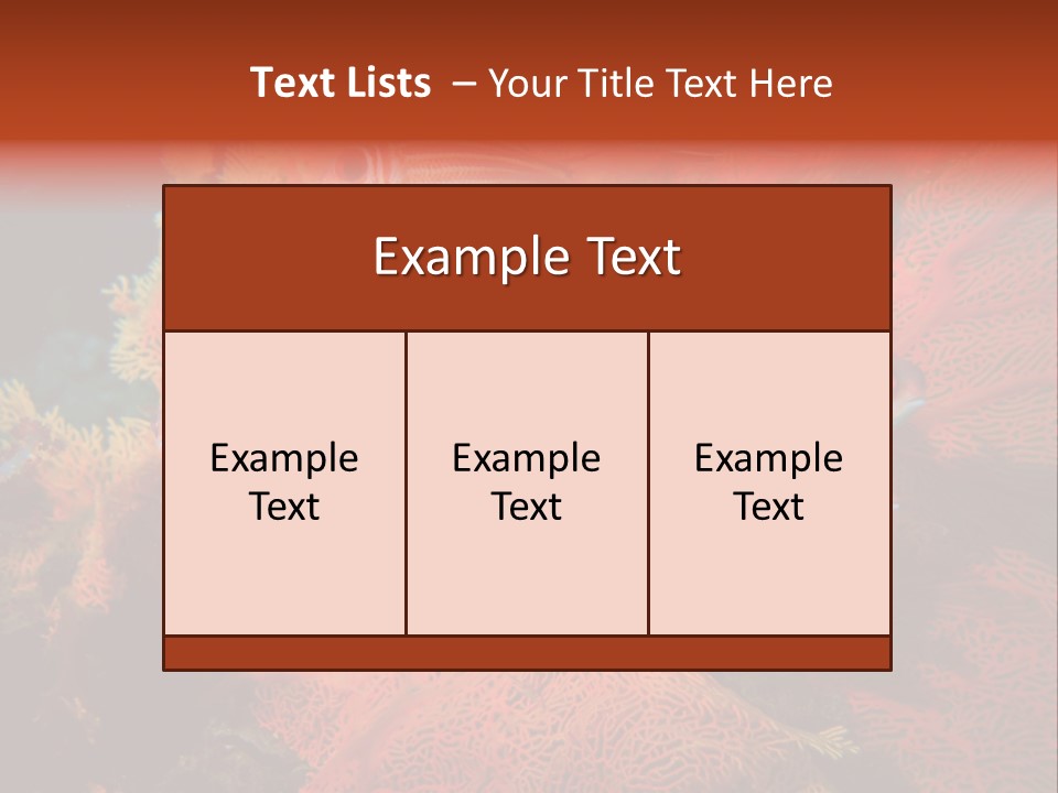 Island Animal Beauty PowerPoint Template