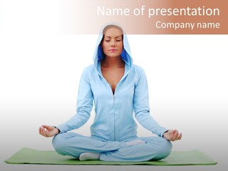 Medicine Orange Background PowerPoint Template