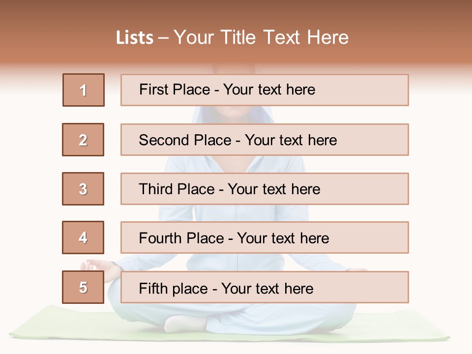 Medicine Orange Background PowerPoint Template