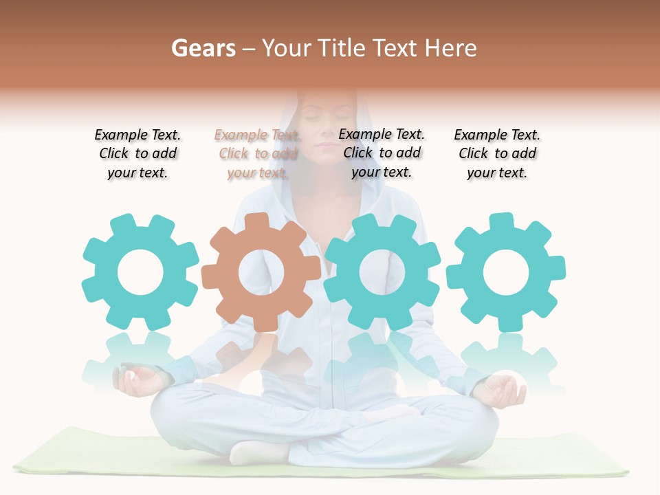 Medicine Orange Background PowerPoint Template