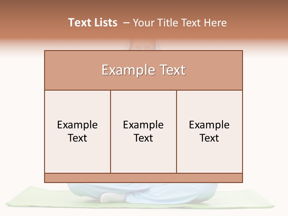 Medicine Orange Background PowerPoint Template
