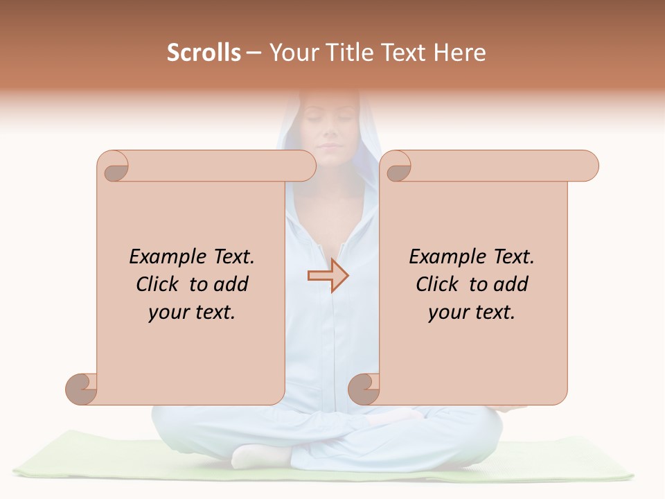Medicine Orange Background PowerPoint Template