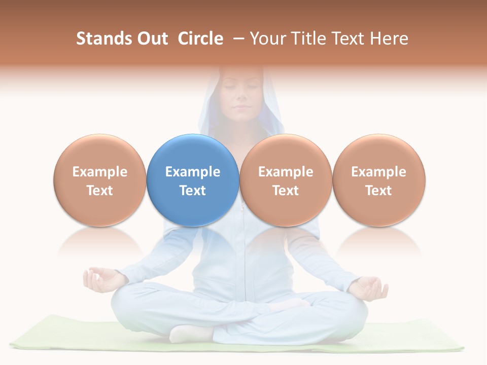 Medicine Orange Background PowerPoint Template