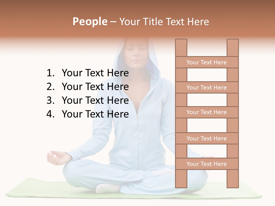 Medicine Orange Background PowerPoint Template