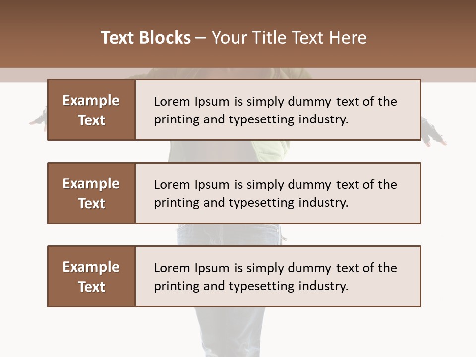 Girl Performance Gymnastic PowerPoint Template