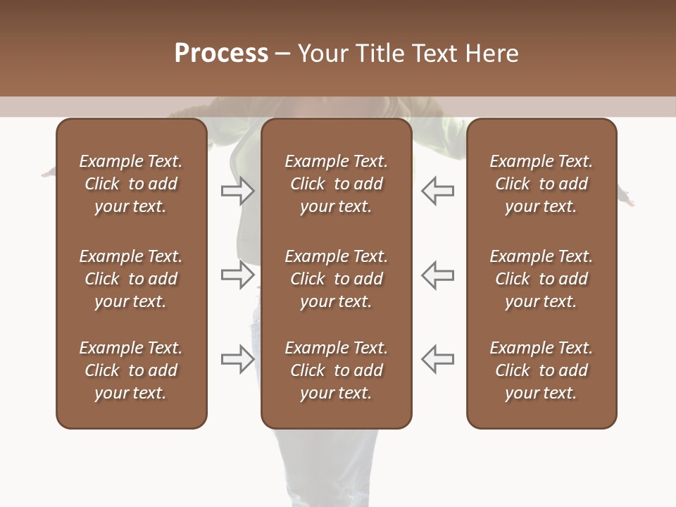 Girl Performance Gymnastic PowerPoint Template