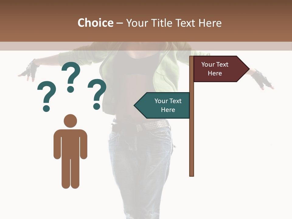 Girl Performance Gymnastic PowerPoint Template