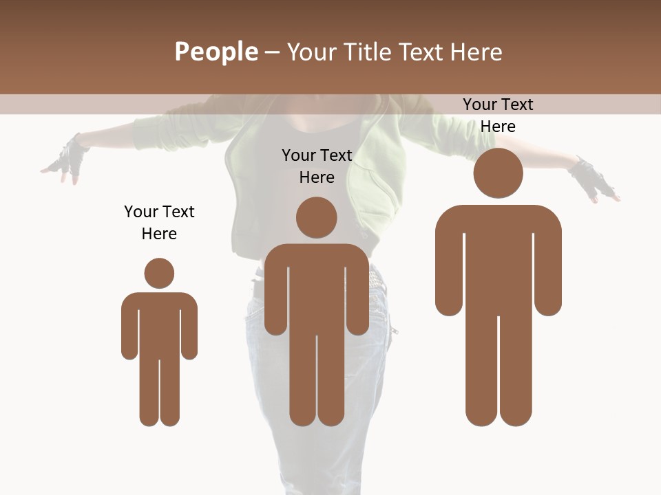 Girl Performance Gymnastic PowerPoint Template