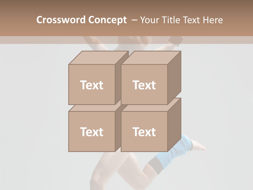 Aerobics Acrobat Dance PowerPoint Template