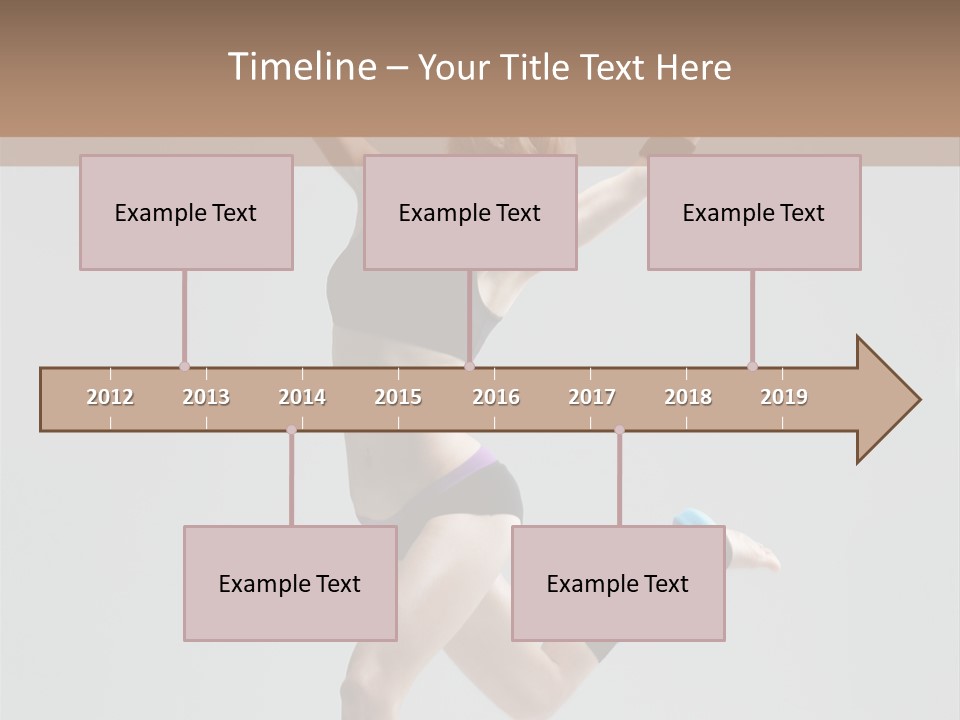 Aerobics Acrobat Dance PowerPoint Template