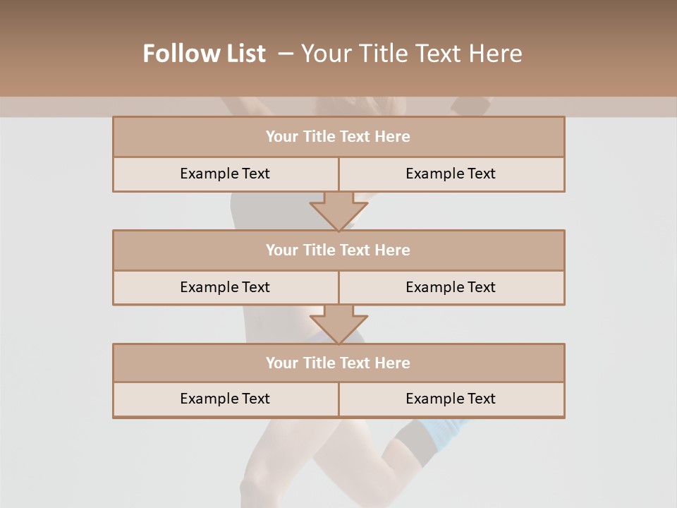 Aerobics Acrobat Dance PowerPoint Template