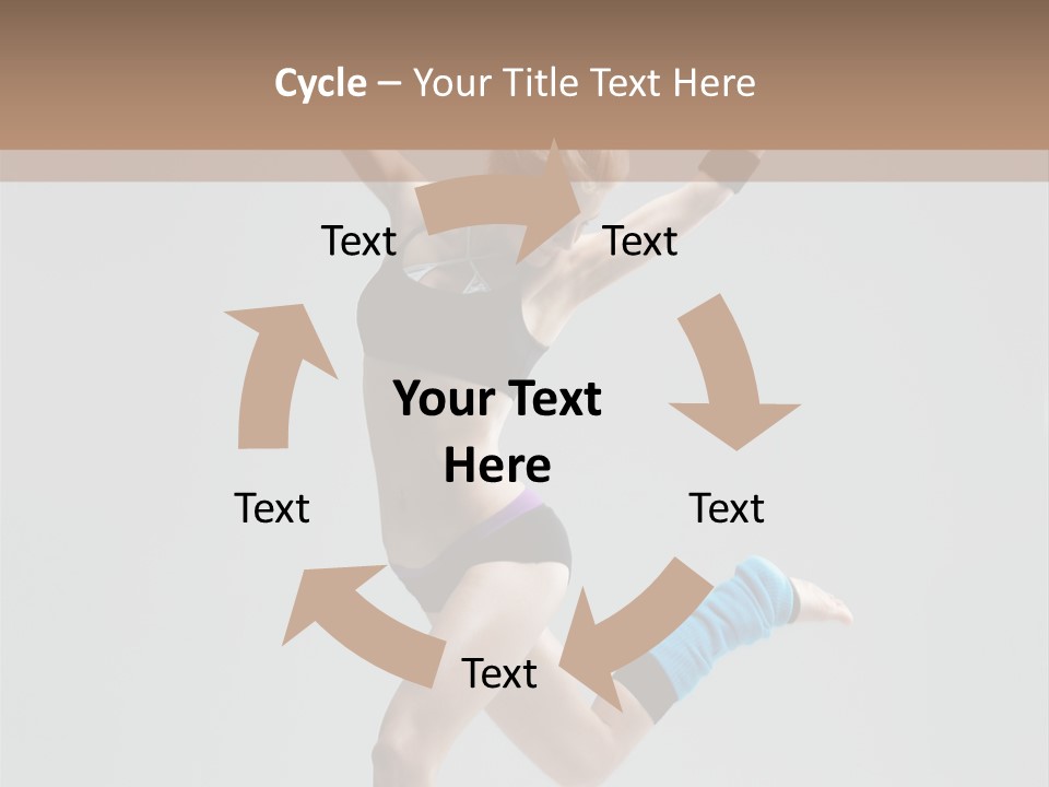 Aerobics Acrobat Dance PowerPoint Template