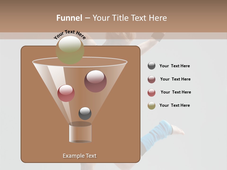 Aerobics Acrobat Dance PowerPoint Template