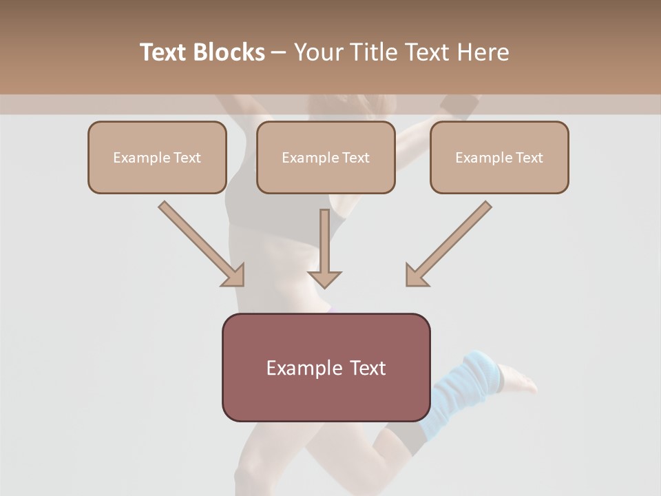 Aerobics Acrobat Dance PowerPoint Template