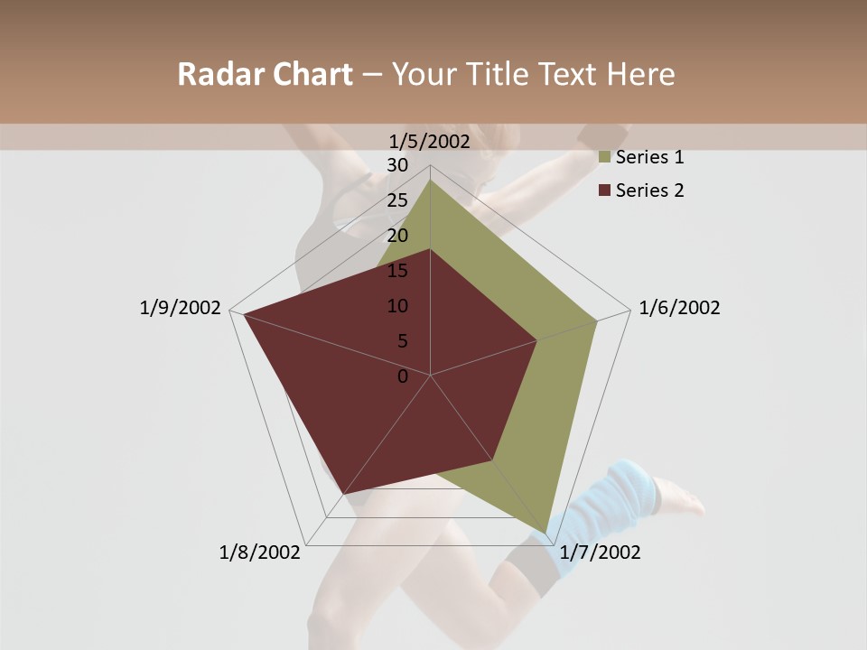 Aerobics Acrobat Dance PowerPoint Template