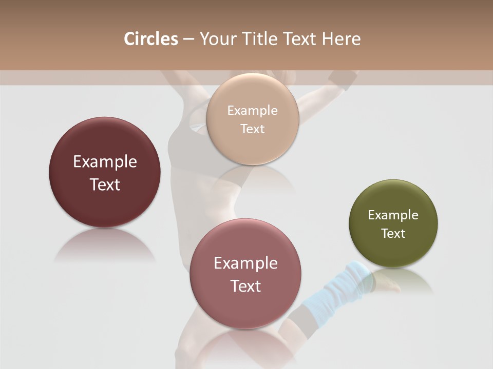 Aerobics Acrobat Dance PowerPoint Template