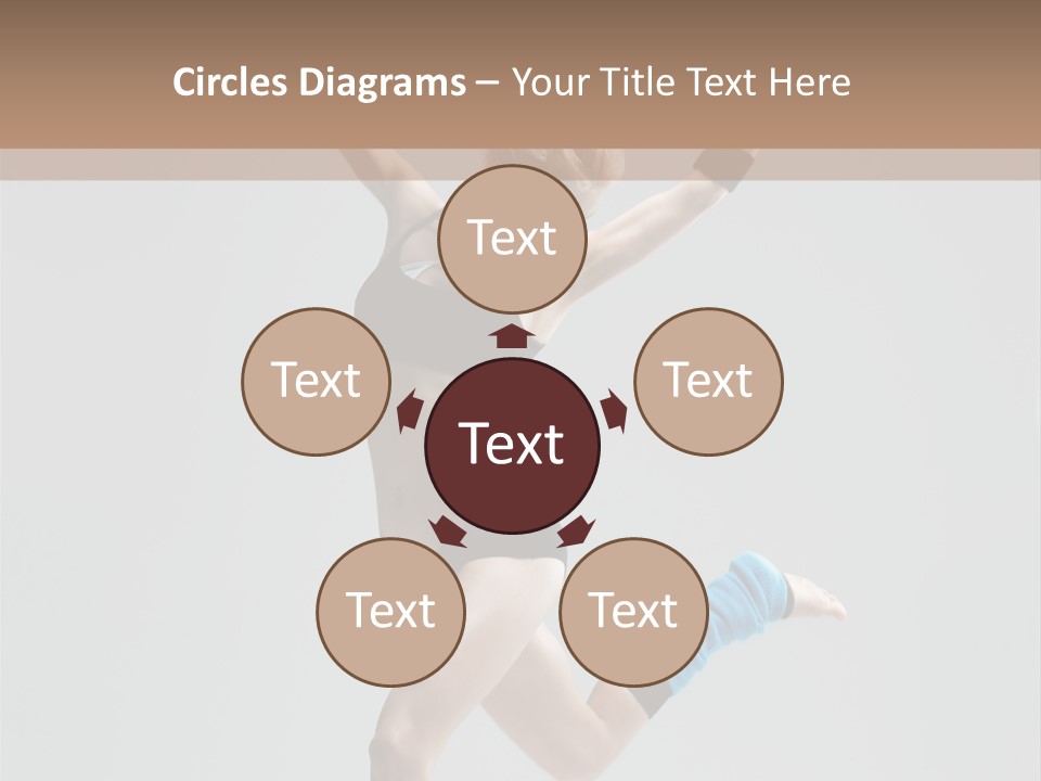 Aerobics Acrobat Dance PowerPoint Template