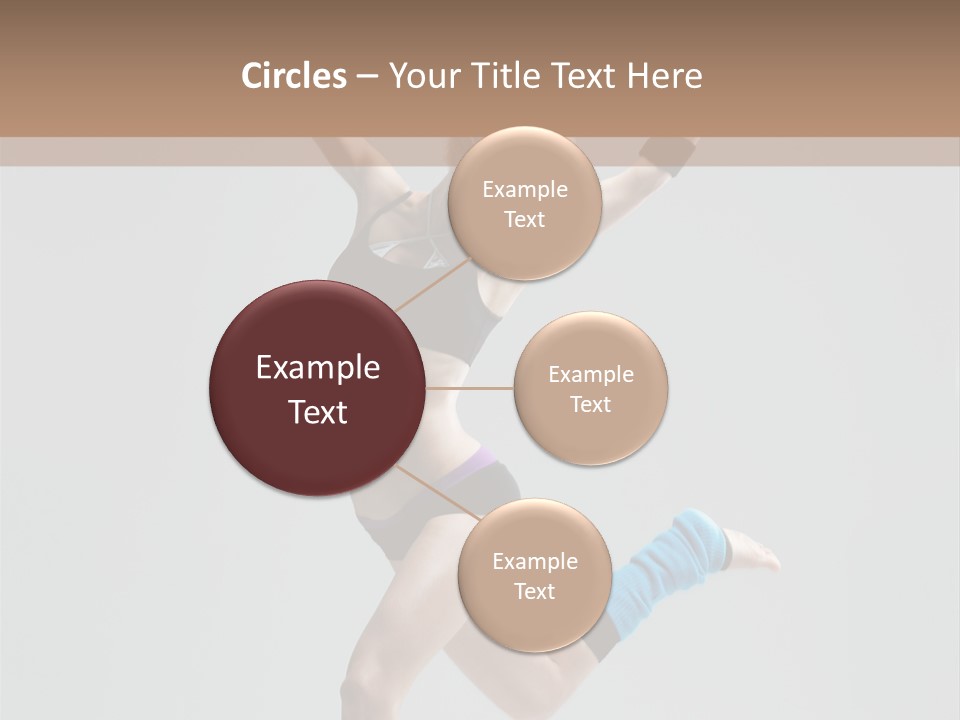 Aerobics Acrobat Dance PowerPoint Template