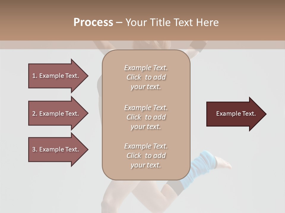 Aerobics Acrobat Dance PowerPoint Template