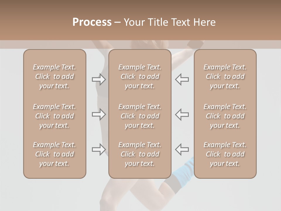 Aerobics Acrobat Dance PowerPoint Template