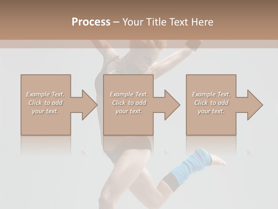 Aerobics Acrobat Dance PowerPoint Template
