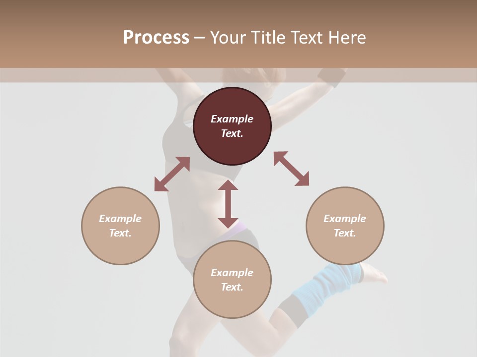 Aerobics Acrobat Dance PowerPoint Template