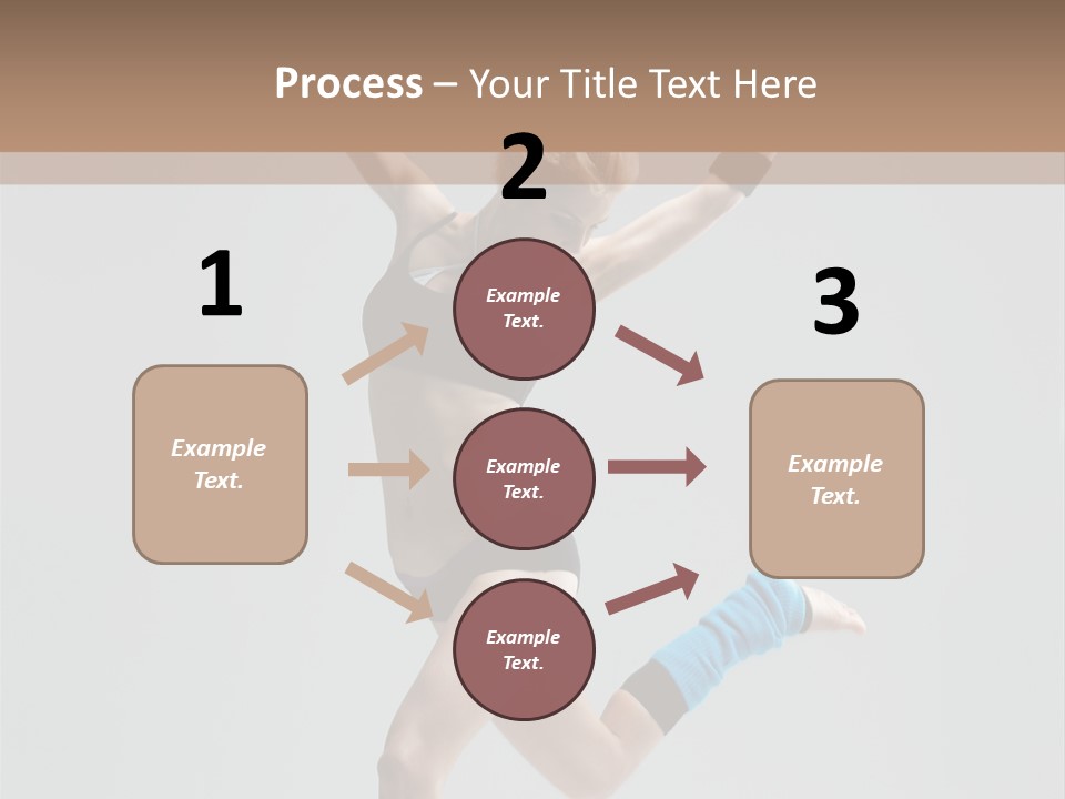 Aerobics Acrobat Dance PowerPoint Template