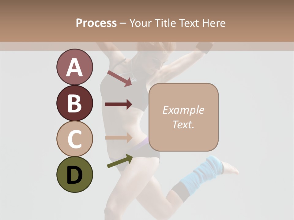 Aerobics Acrobat Dance PowerPoint Template