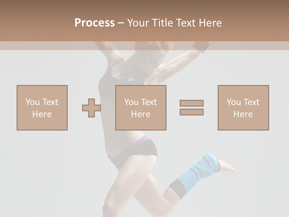 Aerobics Acrobat Dance PowerPoint Template