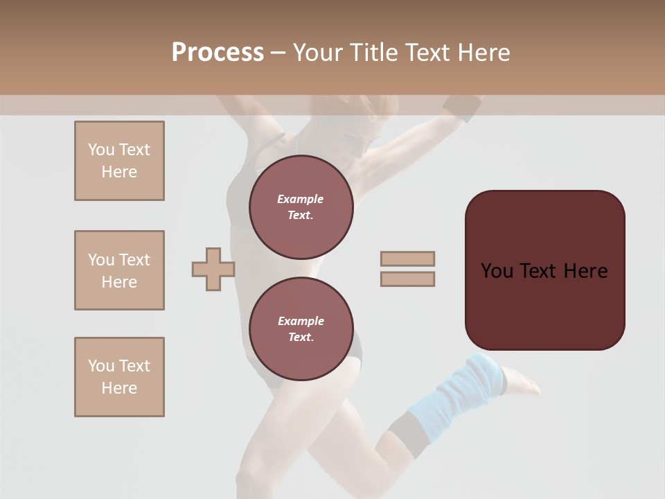 Aerobics Acrobat Dance PowerPoint Template