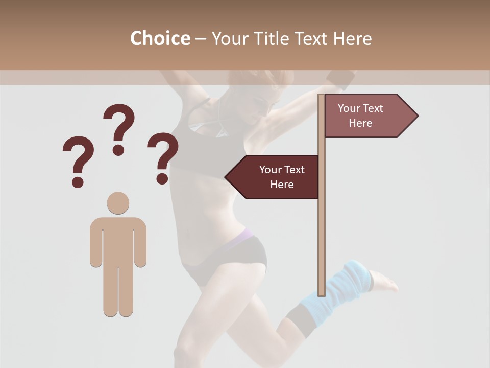 Aerobics Acrobat Dance PowerPoint Template