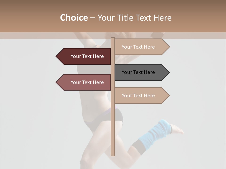 Aerobics Acrobat Dance PowerPoint Template