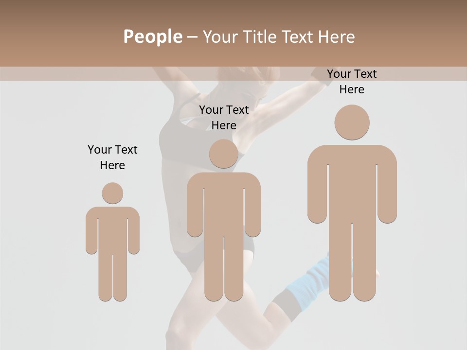 Aerobics Acrobat Dance PowerPoint Template