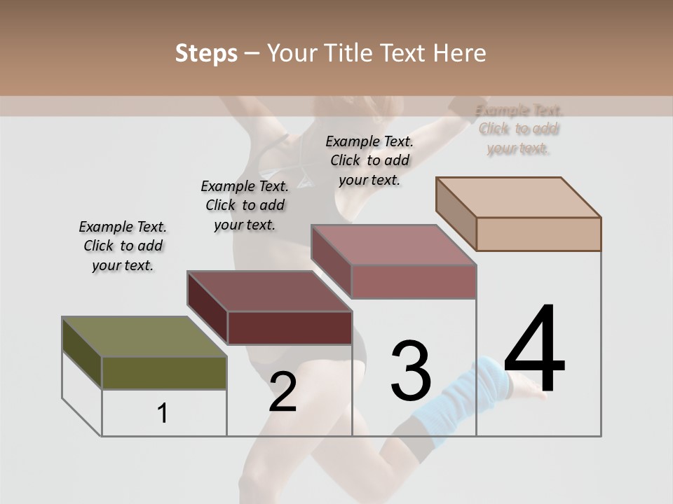 Aerobics Acrobat Dance PowerPoint Template