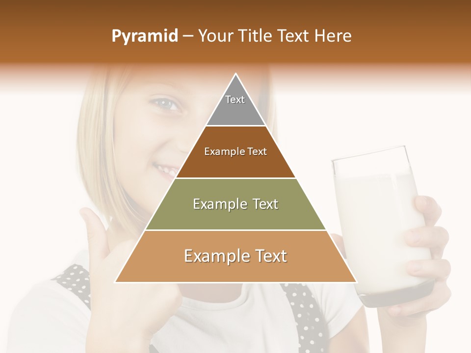 Blond Eyes Fresh PowerPoint Template