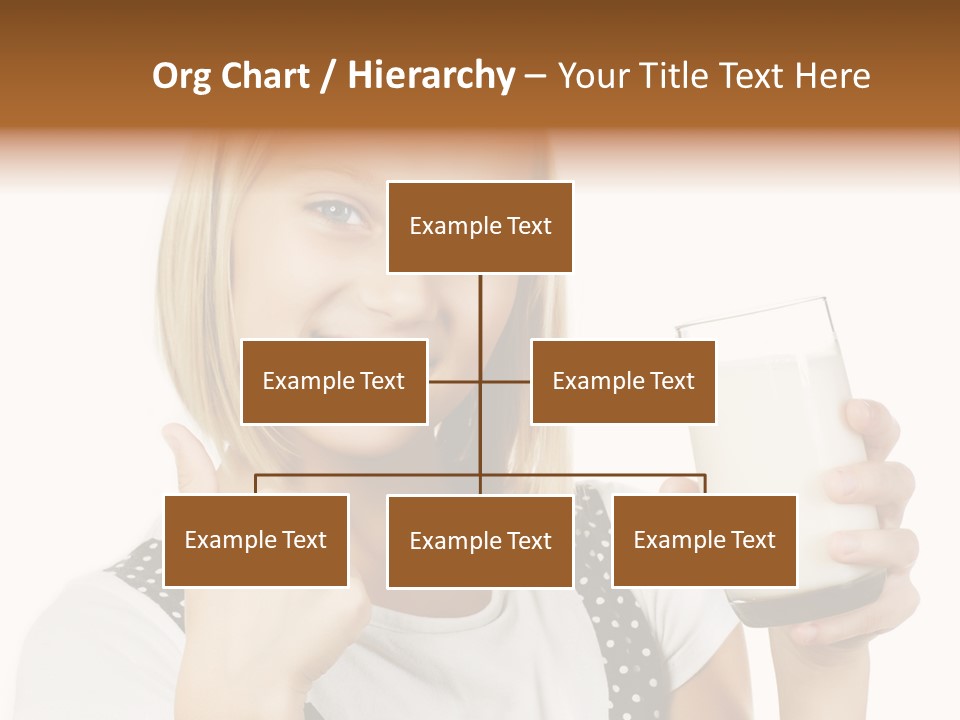 Blond Eyes Fresh PowerPoint Template