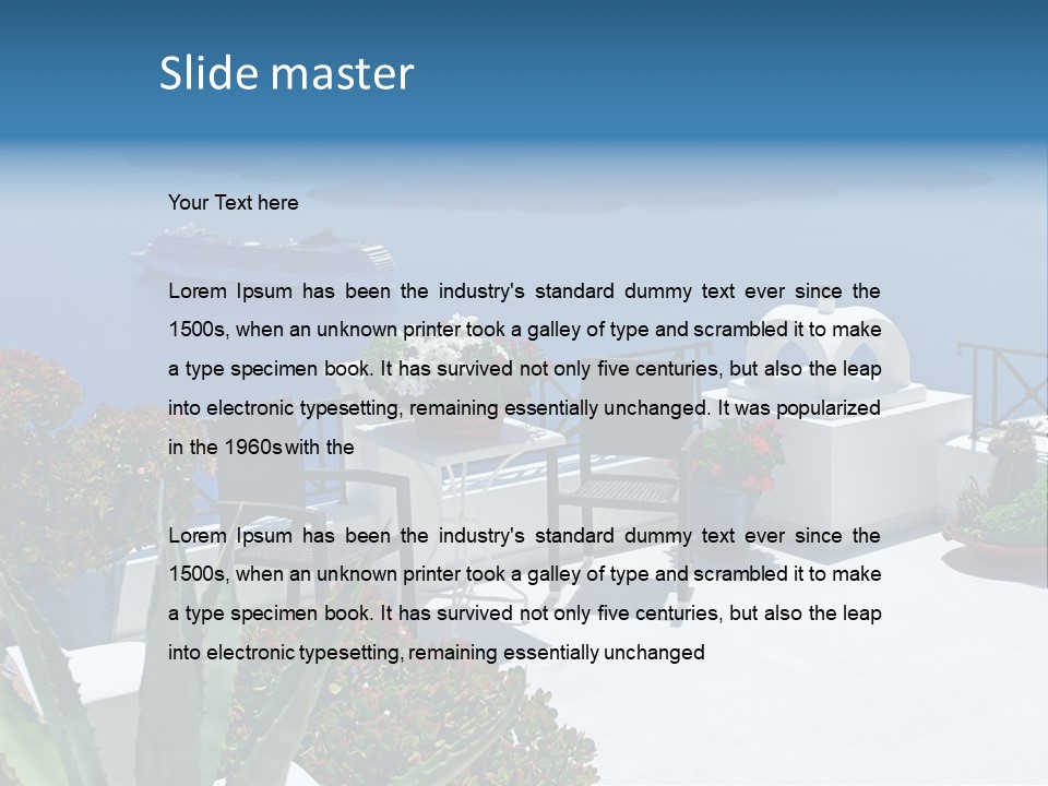 Nature City Style PowerPoint Template