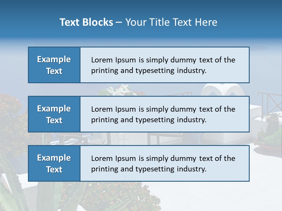 Nature City Style PowerPoint Template