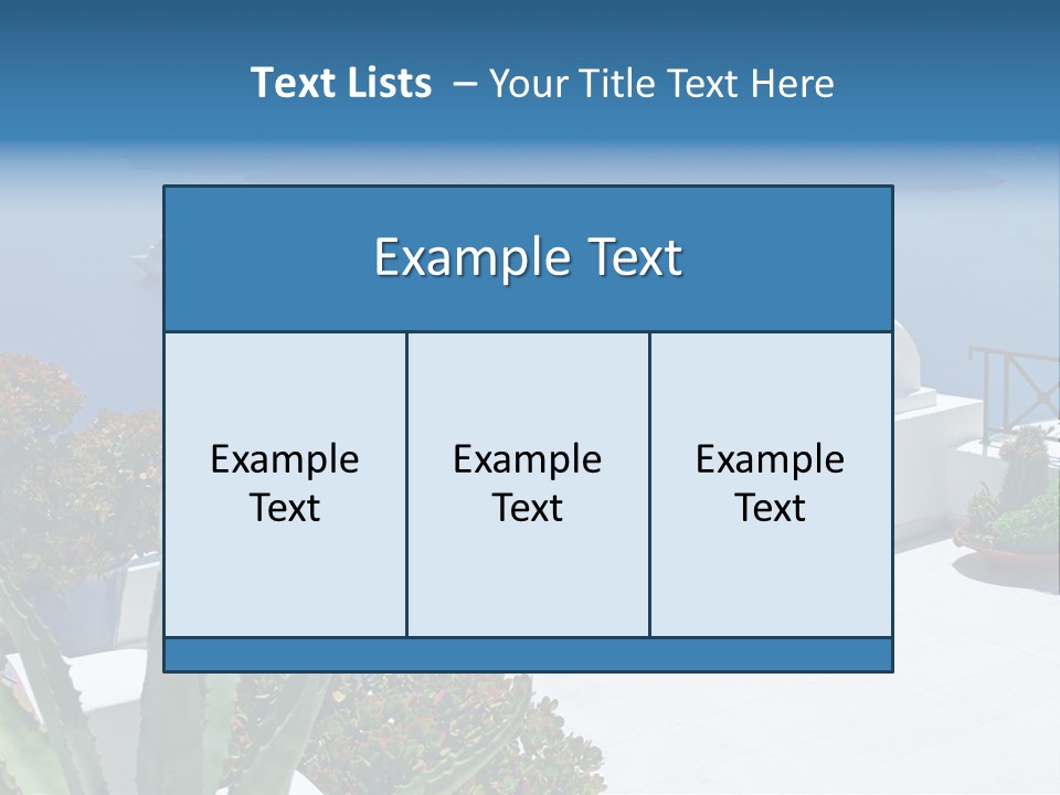 Nature City Style PowerPoint Template