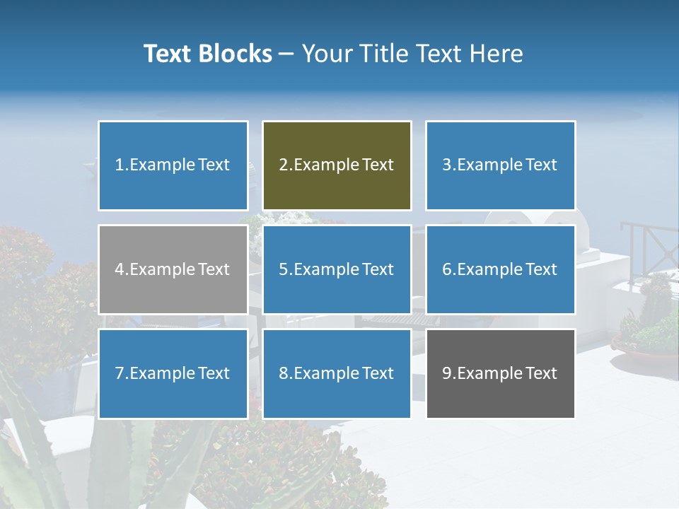 Nature City Style PowerPoint Template
