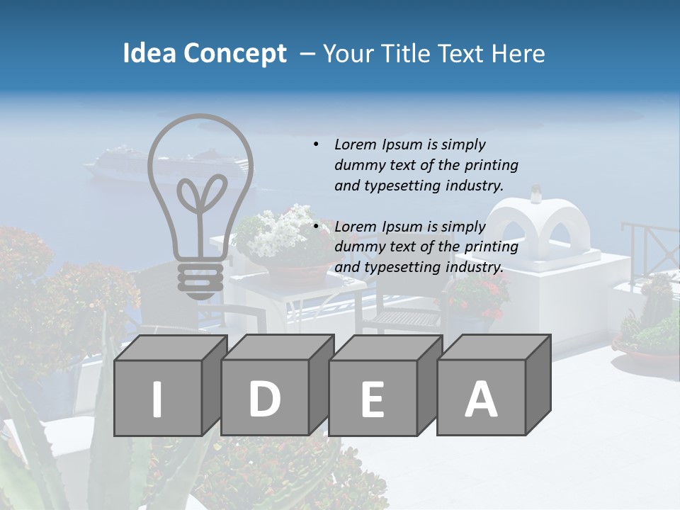 Nature City Style PowerPoint Template