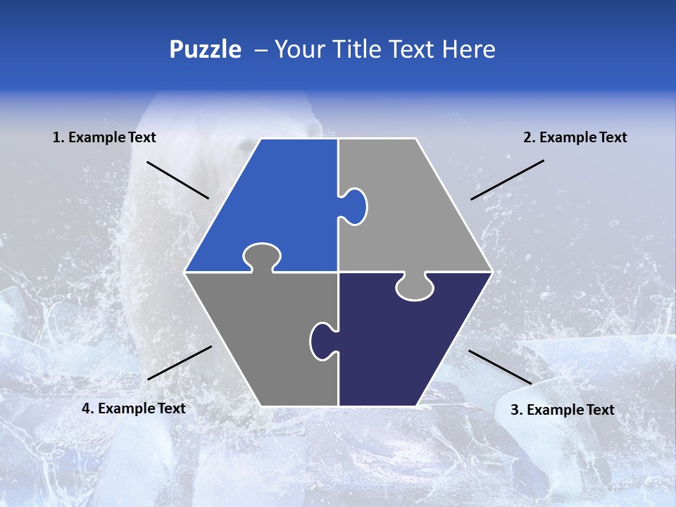 Fur Power Swim PowerPoint Template