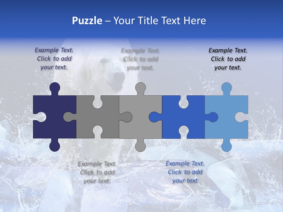 Fur Power Swim PowerPoint Template